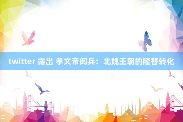 twitter 露出 孝文帝阅兵：北魏王朝的隆替转化